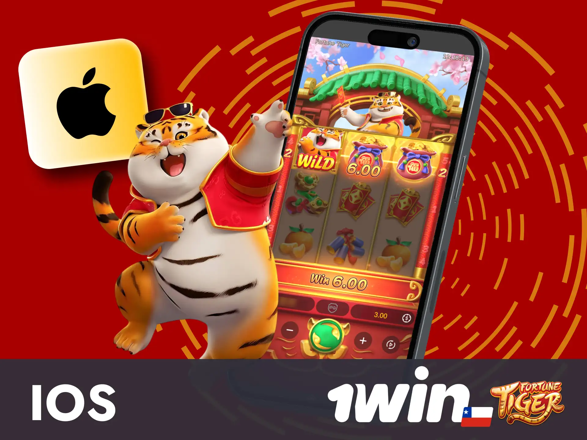 Instala la app de 1win en tu iPhone y gana dinero en Fortune Tiger.